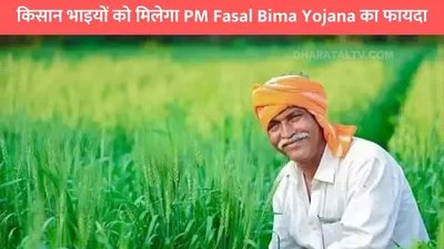 pm fasal bima yojana  किसान भाइयों को मिलेगा pm fasal bima yojana का फायदा  अप्लाई करना है बेहद आसान