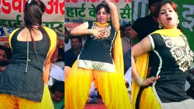 monika choudhary dance  मोनिका चौधरी ने ठुमको से हिला डाला स्टेज  लटके झटको को देखकर तो लोग सपना चौधरी को भूले