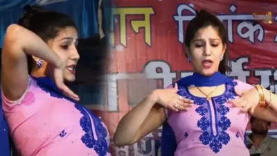 sapna choudhary dance  सुपरहिट गाने पर सपना चौधरी ने देसी स्टाइल में हिलाया बदन  बूढ़ों की भी टपकने लगी लार