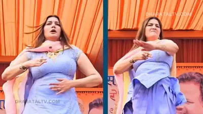 sapna choudhary video  सपना चौधरी ने खुले बालों में किया जोरदार डांस  अदाओं और हुस्न से बनाया सबको दीवाना