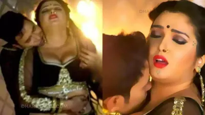 bhojpuri dance video  आम्रपाली दुबे और निरहुआ की जोड़ी ने किया धांसू डांस  होटनेस का तड़का देख लोग बार बार देख रहे विडियो