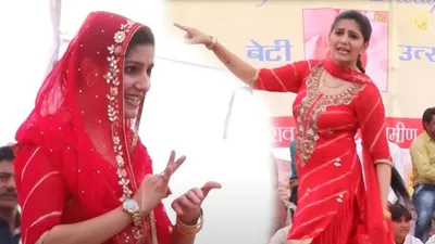 sapna choudhary dance  देसी सूट पहनकर सपना ने सूट फ़िटिंग गाने पर जमाई महफिल  खूबसूरती और अदाओं को देख हर कोई हुआ दीवाना