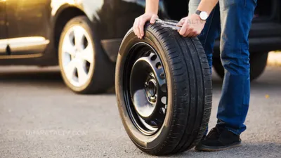 spare tyre  कार के साथ मिलने वाला स्पेयर टायर क्यों होता है छोटा  जाने असली वजह