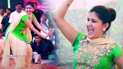 sapna choudhary dance  बैरन गाने पर सपना चौधरी ने जमकर मटकाई कमर  डांस मूव्स को देख बूढ़े भी बजाने लगे सिटियां