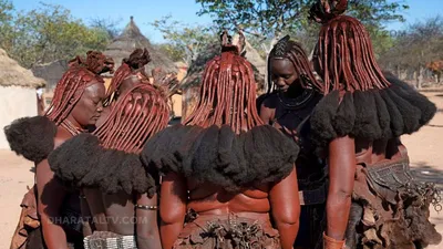 himba tribe  यहां जिंदगी में केवल शादी के दिन ही नहाती है महिलाएं  फिर पूरी जिंदगी बिना नहाए चलाती है काम